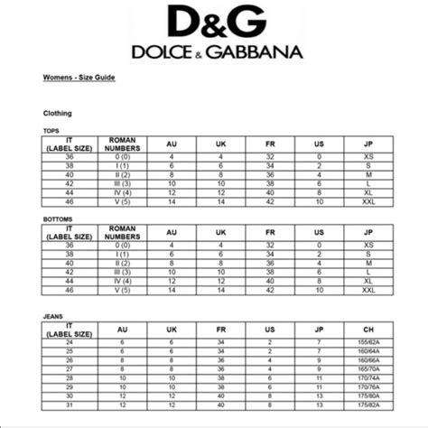 dolce gabbana jeans uomo prezzo|dolce gabbana jeans size chart.